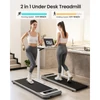 Kép 7/13 - UREVO U1 Asztali Futópad – 42x125cm Futófelület, 2.25HP motor, 120kg teherbírás, LED kijelző, otthoni használatra