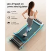 Kép 12/13 - UREVO U1 Asztali Futópad – 42x125cm Futófelület, 2.25HP motor, 120kg teherbírás, LED kijelző, otthoni használatra