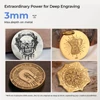 Kép 6/7 - Gweike G2 MAX 50W szálas lézer, 150x150mm, 5mm gravírozási mélység, 90+ szín, automata emelés