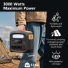 Kép 6/8 - NECESPOW N1200 hordozható erőmű, 1102,5Wh LiFePO4 akkumulátorral, 3×1500W AC kimenettel, napenergiás generátor kempinghez és vészhelyzetre