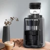 Kép 2/6 - HiBREW G3A kávédaráló, 40 mm kúpos őrlő, légfúvó, 31 fokozat, memória, antisztatikus funkció, kézi és automata, átlátszó tartály - bézs 