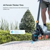 Kép 7/20 - Ausom L2 elektromos roller, 800W motor, 48V 15.6Ah akkumulátor, 10” kerék, 45km/h, 70km hatótáv, dupla tárcsafék, lengőkaros felfüggesztés, LCD kijelző