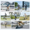 Kép 15/20 - Ausom L2 elektromos roller, 800W motor, 48V 15.6Ah akkumulátor, 10” kerék, 45km/h, 70km hatótáv, dupla tárcsafék, lengőkaros felfüggesztés, LCD kijelző