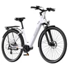 Kép 13/20 - ONESPORT OT07 elektromos kerékpár 250W BAFANG motorral, 36V 14Ah akkumulátorral, 27.5” kerekekkel, 110 km hatótávval, SHIMANO 7-sebesség - fehér