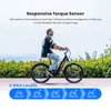 Kép 5/20 - Touroll MA1 elektromos kerékpár, 250W középmotor, 36V 13Ah akkumulátor, 26” kerék, 25 km/h, 110 km hatótáv, Shimano 7 sebesség