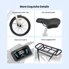 Kép 15/20 - Touroll MA1 elektromos kerékpár, 250W középmotor, 36V 13Ah akkumulátor, 26” kerék, 25 km/h, 110 km hatótáv, Shimano 7 sebesség