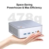 Kép 6/13 - Ninkear M8 Mini PC, Ryzen 7 8745HS, 32GB RAM, 1TB SSD, 8K/4K kijelző, WiFi 6, BT 5.2, dupla 2.5G LAN