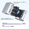 Kép 8/13 - Ninkear M8 Mini PC, Ryzen 7 8745HS, 32GB RAM, 1TB SSD, 8K/4K kijelző, WiFi 6, BT 5.2, dupla 2.5G LAN