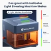 Kép 15/20 - SCULPFUN iCube Ultra Dual 12W+1.2W lézergravírozó – gyors, pontos, 150x135 mm munkaterület, beépített füstszűrő