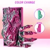 Kép 4/10 - 4kg ERYONE nagysebességű selyem dual-color PLA filament szett (piros-zöld, kék-zöld, kék-piros, lila-fekete)