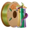 Kép 2/7 - ERYONE 3kg triplaszínű selyem PLA filament szett (3×1kg: zöld–lila–sárga, piros–lila–zöld, piros–kék–zöld)