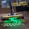 Kép 4/13 - Vactidy V12 vezeték nélküli porszívó, 50 000Pa szívóerő, 450W, 2 az 1-ben száraz-nedves takarítás, LED kijelző, 50 perc üzemidő