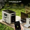 Kép 4/10 - AFERIY P210 hordozható erőmű, 2400W AC, 2048Wh LiFePO4 akkumulátor, 13 kimenet, gyors töltés, 500W napelem, app vezérlés