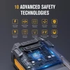 Kép 6/12 - VTOMAN V10 Max 5500A autó bikázó, 12V indító, 24000mAh power bank, PD100W gyorstöltés, IP65 vízálló, benzin & 12L dízelhez