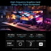 Kép 8/10 - BMAX B10 Pro mini PC, Intel i7-13620H, 24GB RAM, 1TB SSD, tripla kijelző, WiFi 6, BT 5.2, HDMI, DP, Type-C