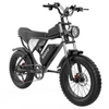 Kép 6/7 - Ridstar Q20 elektromos kerékpár, 1000W motor, 20x4.0 zsíros gumi, 48V 20Ah kivehető akkumulátor, 48km/h, 120km hatótáv