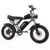 Kép 1/7 - Ridstar Q20 elektromos kerékpár, 1000W motor, 20x4.0 zsíros gumi, 48V 20Ah kivehető akkumulátor, 48km/h, 120km hatótáv