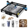 Kép 1/9 - TWO TREES TTS-55 Pro 5,5W lézergravírozó, 32 bites vezérlővel, 0,1 mm pontosság, 300×300 mm munkaterület
