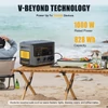 Kép 5/7 - VTOMAN Flashspeed 1000 hordozható erőmű, 1000W (2000W csúcs), 828Wh LiFePO4 akkumulátor, AC/USB/DC kimenetekkel