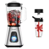 Kép 1/8 - BioloMix SF701 1300W turmixgép 1,5L üvegkancsóval, 2 sebességgel és pulzáló funkcióval