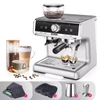 Kép 2/7 - HiBREW H7 1550W kávégép, 19 bar, 2,8L víztartály, latte csésze, tamper és elektronikus mérleg kávéfőzőhöz﻿