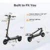 Kép 10/15 - Ausom L1 Max elektromos roller, 1000W motor, 48V 20,8Ah akku, 90 km hatótáv, 50 km/h, 10" kerék, dupla tárcsafék, NFC-zár, rugós felfüggesztés