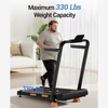 Kép 5/10 - ROBORE X5F összecsukható futópad, 2.5 LE, 10 km/h, 150 kg teher, 14% dőlésszög, LED kijelző, távirányító