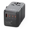 Kép 7/13 - MINIX TP140 140W univerzális utazó adapter, 3 USB-C, 1 USB-A töltővel