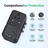 Kép 12/13 - MINIX TP140 140W univerzális utazó adapter, 3 USB-C, 1 USB-A töltővel