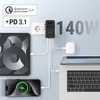 Kép 13/13 - MINIX TP140 140W univerzális utazó adapter, 3 USB-C, 1 USB-A töltővel