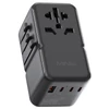 Kép 1/13 - MINIX TP140 140W univerzális utazó adapter, 3 USB-C, 1 USB-A töltővel