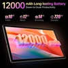 Kép 6/6 - MESWAO B3 Tablet 15,6" IPS, Helio G99, 6/128GB, Android 14, WiFi5 BT5.0, 12000mAh, 32+5MP kamera, 4 hangszóró - szürke