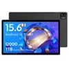 Kép 1/6 - MESWAO B3 Tablet 15,6" IPS, Helio G99, 6/128GB, Android 14, WiFi5 BT5.0, 12000mAh, 32+5MP kamera, 4 hangszóró - szürke