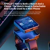 Kép 6/19 - LOKMAT APPLLP 2 MAX levehető okosóra, 4GB RAM, 64GB ROM, 2,64" kijelző, Android 11, 4G/5G SIM, Bluetooth, GPS, 1200mAh
