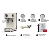 Kép 8/8 - HiBREW H10B félautomata presszókávéfőző, 20 bar, állítható hőmérséklet, 51mm portaszűrő, 1,3L víztartály - bézs