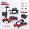 Kép 2/10 - Unificare Unagi négykerekű elektromos roller, 250W motor, 24V akku, 8” kerék, 6km/h, 20km hatótáv, mágneses fék, 190kg teherbírás - piros