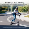Kép 3/16 - Ausom L1 elektromos roller ABE, 500W motor, 48V 20.8Ah akku, 10" kerék, 20km/h, max 90km hatótáv, tárcsafék, lengőkar felfüggesztés, NFC zár