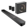 Kép 3/16 - Ultimea Skywave F40 5.1.2 soundbar, Dolby Atmos, 400W, Bluetooth 5.4, vezeték nélküli mélynyomó, app vezérlés, házimozihoz
