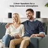 Kép 8/16 - Ultimea Skywave F40 5.1.2 soundbar, Dolby Atmos, 400W, Bluetooth 5.4, vezeték nélküli mélynyomó, app vezérlés, házimozihoz