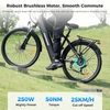 Kép 6/20 - Foride Roamer 1 step-over elektromos kerékpár 250W, 36V 13Ah, 27,5”, 25 km/h, 100 km, tárcsafék, teleszkóp lockout, Shimano 7s