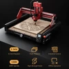 Kép 2/12 - ATOMSTACK C4 Pro CNC marógép 200W, 4 tengelyes vezérlés, 0,1 mm pontosság, 420x420 mm fa/fém/PCB munkaterület