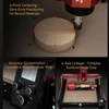 Kép 10/12 - ATOMSTACK C4 Pro CNC marógép 200W, 4 tengelyes vezérlés, 0,1 mm pontosság, 420x420 mm fa/fém/PCB munkaterület