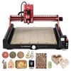 Kép 1/12 - ATOMSTACK C4 Pro CNC marógép 200W, 4 tengelyes vezérlés, 0,1 mm pontosság, 420x420 mm fa/fém/PCB munkaterület