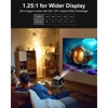Kép 12/16 - Ultimea Nova C40 Projektor – Netflix 1080P, Android TV 11.0, 600 ANSI Lumen, 4K dekódolás, Auto Fókusz, Dolby Audio és Gimbal állvány