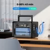 Kép 2/11 - Flashfish T1200s hordozható erőmű, 768Wh LiFePO4 akku, 1200W AC (2400W peak), 100W USB-C, 14 port, LED lámpa, kempinghez és vészhelyzetre