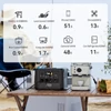 Kép 11/11 - Flashfish T1200s hordozható erőmű, 768Wh LiFePO4 akku, 1200W AC (2400W peak), 100W USB-C, 14 port, LED lámpa, kempinghez és vészhelyzetre