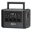 Kép 1/11 - Flashfish T1200s hordozható erőmű, 768Wh LiFePO4 akku, 1200W AC (2400W peak), 100W USB-C, 14 port, LED lámpa, kempinghez és vészhelyzetre