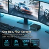 Kép 3/11 - ALLIWAVA GH8 Gaming Mini PC, AMD Ryzen 9 8945HS (max. 5.2GHz), 32GB RAM, 1TB SSD, USB4, WiFi 6E, BT 5.2, Quad Display, 2.5G LAN, 150 kar.