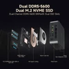 Kép 5/11 - ALLIWAVA GH8 Gaming Mini PC, AMD Ryzen 9 8945HS (max. 5.2GHz), 32GB RAM, 1TB SSD, USB4, WiFi 6E, BT 5.2, Quad Display, 2.5G LAN, 150 kar.