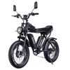 Kép 6/8 - Ridstar Q20 elektromos kerékpár 1000W motorral, 20x4.0 fat tire, 48V 20Ah kivehető akkumulátor, 48 km/h, 120 km hatótáv